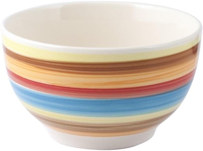 PENGO Scodella in ceramica a righe Pengo